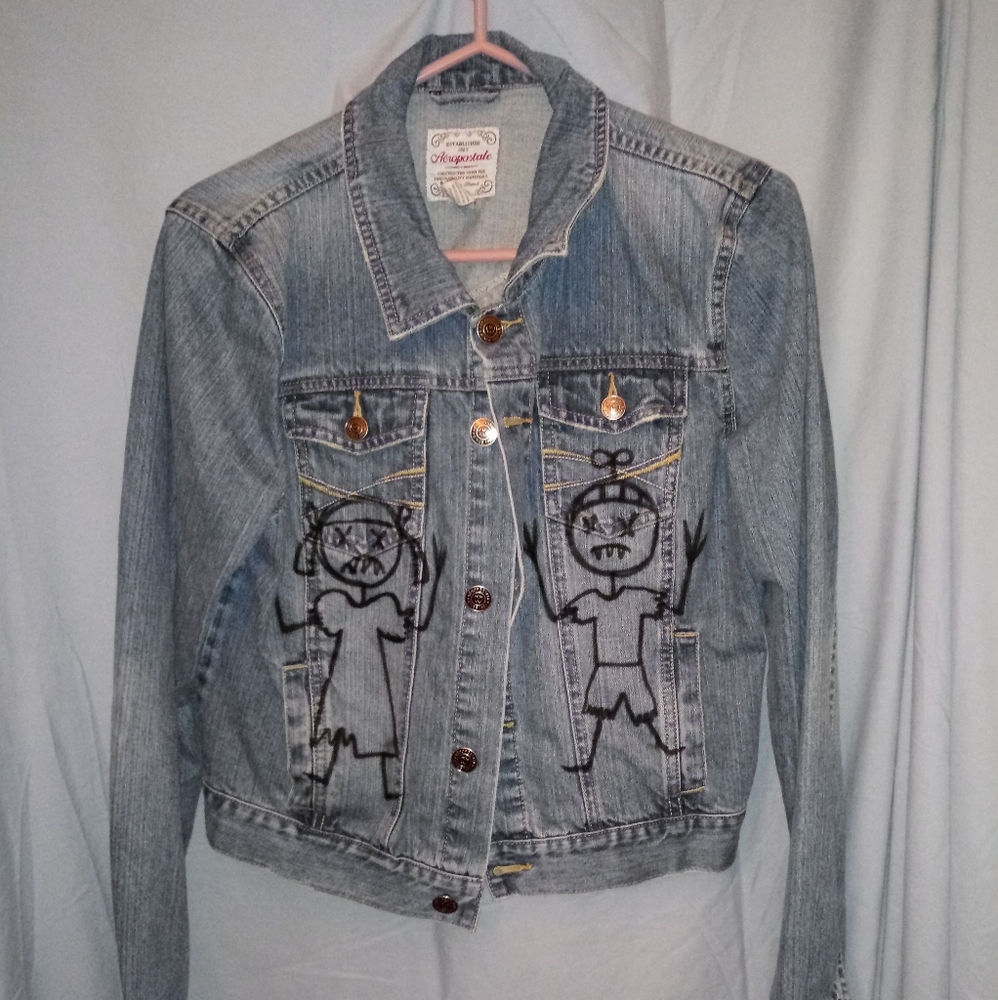 If Zombies Chase Us Jean Jacket